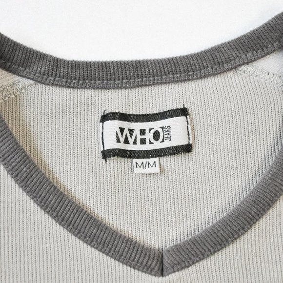 Vintage Ribbed Cotton Long Sleeve - Picture 4 of 8